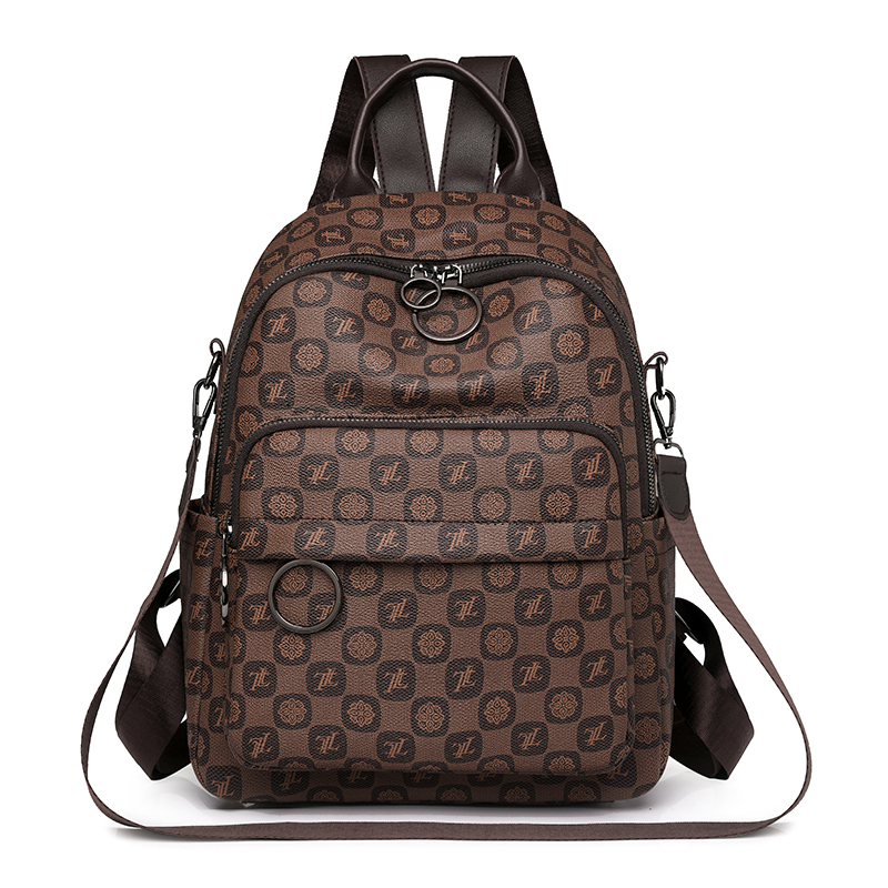 Women Bags Branded - Plecak damski z miękkiej skóry naturalnej,