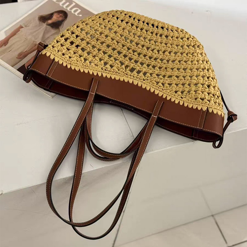 Markowa ażurowa torba plażowa  – Women Bags On Sale recenzja i cena