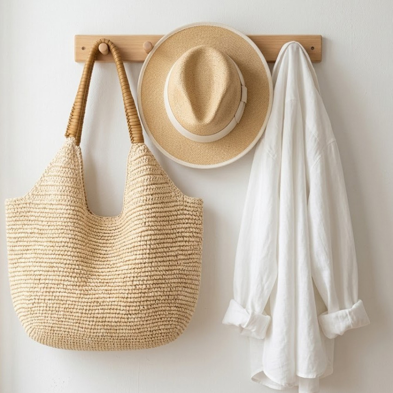 Torba na ramię z rafii, damska – Women'S Raffia Bags recenzja i cena